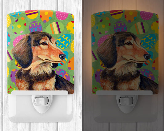 Dachshund Easter Eggtravaganza Ceramic Night Light LH9436CNL
