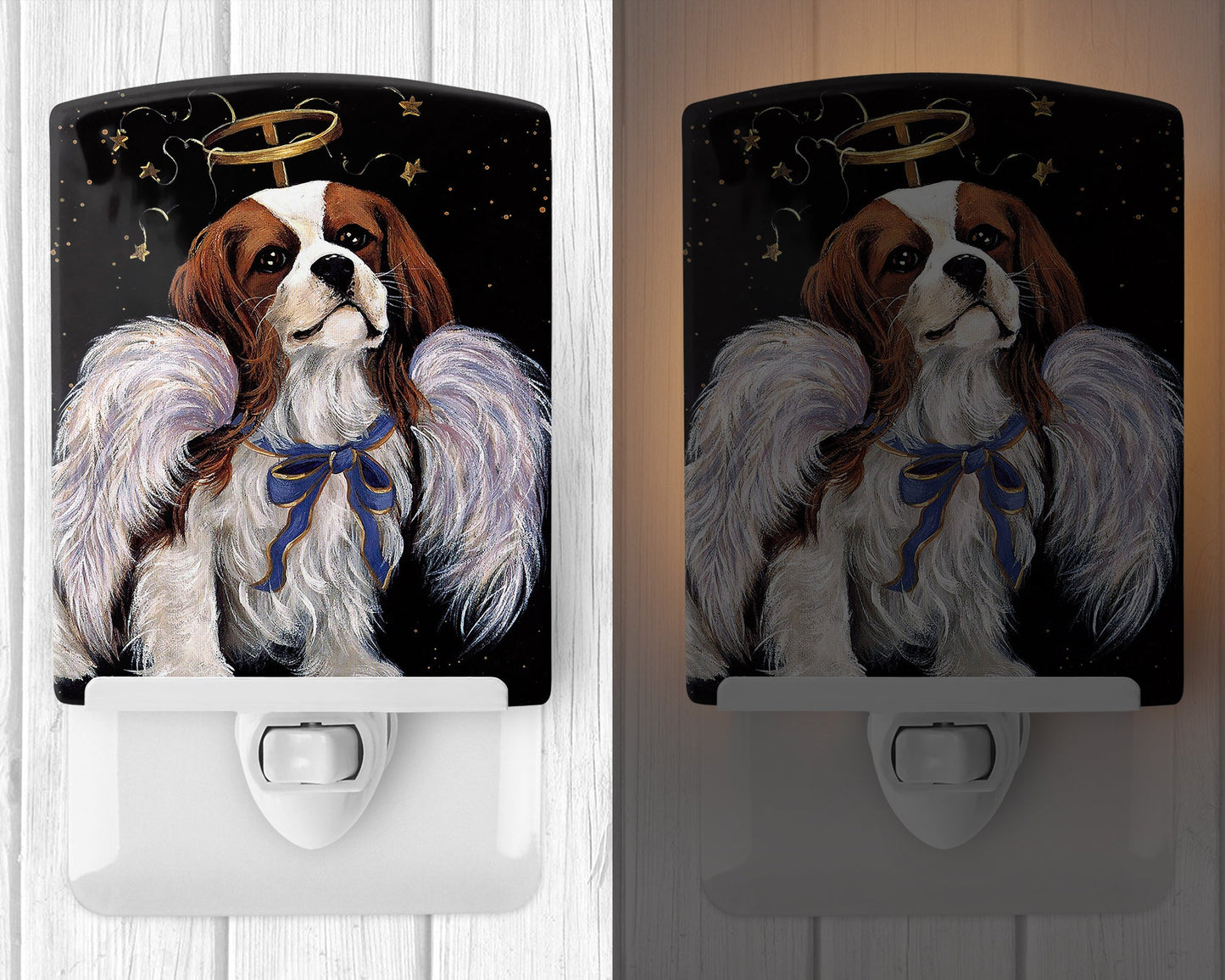 Cavalier Spaniel Christmas Angel Ceramic Night Light PPP3063CNL