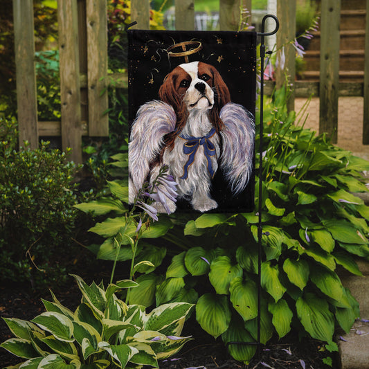 Cavalier Spaniel Christmas Angel Garden Flag – Decorative Outdoor Yard Flag PPP3063GF