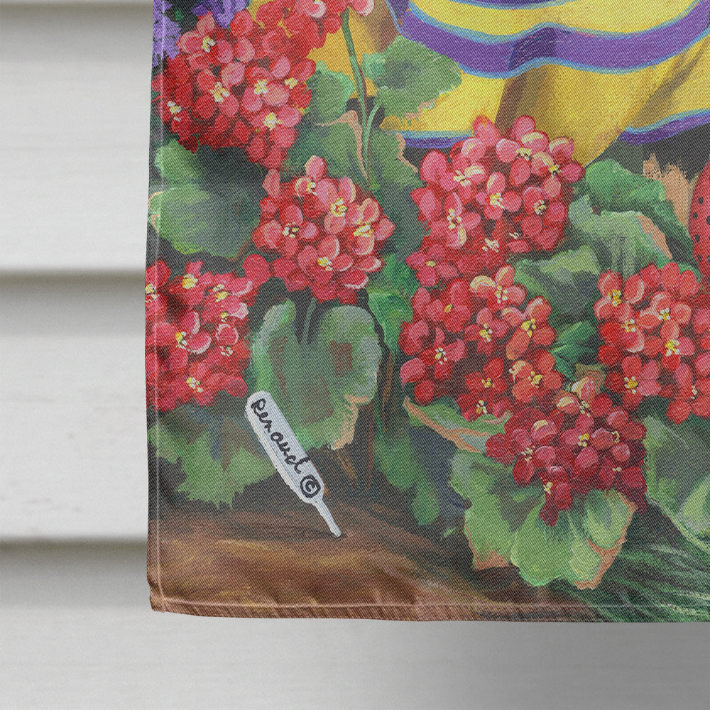 Dachshund Blooms Flag Canvas House Size PPP3080CHF