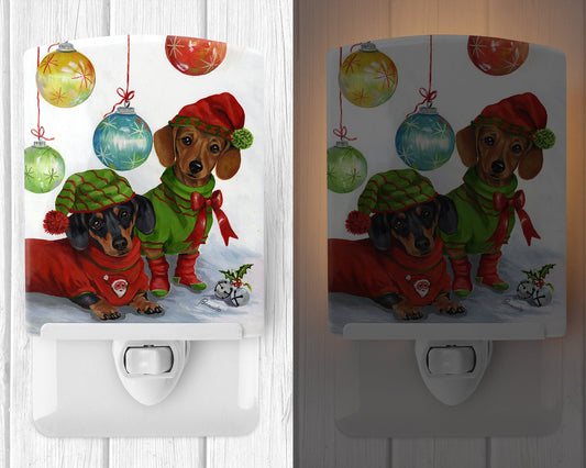 Dachshund Christmas Jingle Ceramic Night Light PPP3085CNL