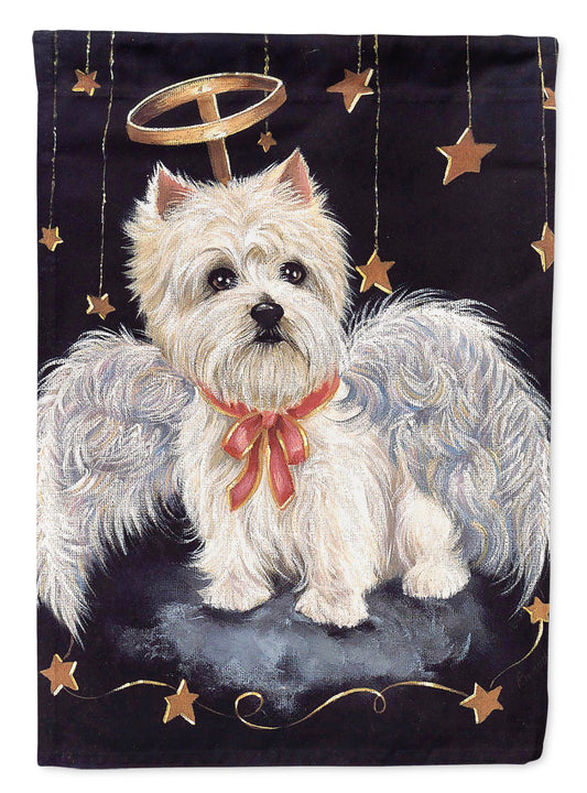 Westie Christmas Angel Garden Flag – Decorative Outdoor Yard Flag PPP3123GF