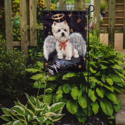 Westie Christmas Angel Garden Flag – Decorative Outdoor Yard Flag PPP3123GF