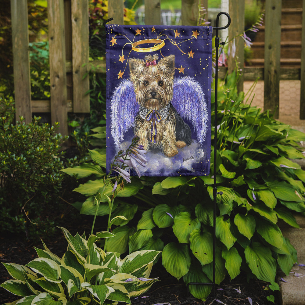 Yorkie Christmas Angel Garden Flag – Decorative Outdoor Yard Flag PPP3243GF