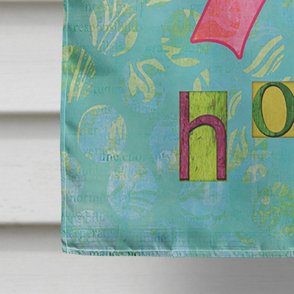 Hope Angel Breast Cancer Pink Ribbon Flag Canvas House Size SB3095CHF