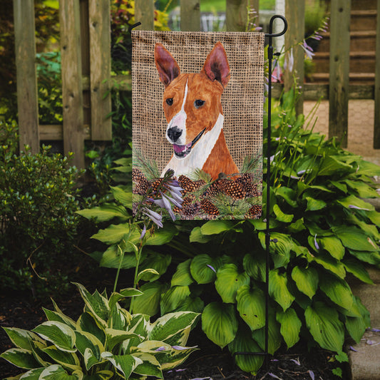 Basenji Garden Flag – Decorative Outdoor Yard Flag