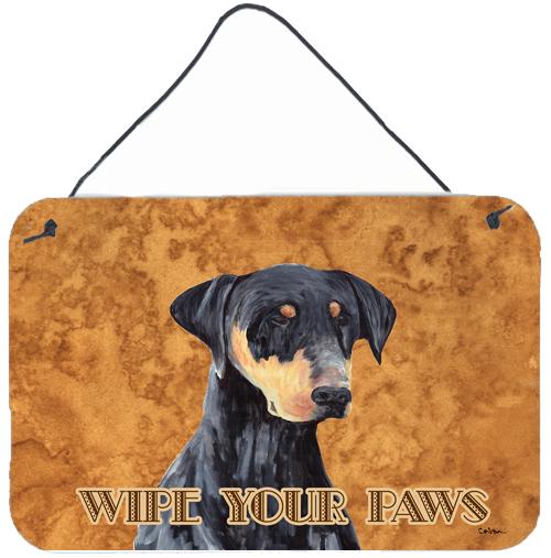 Doberman Aluminium Metal Wall or Door Hanging Prints