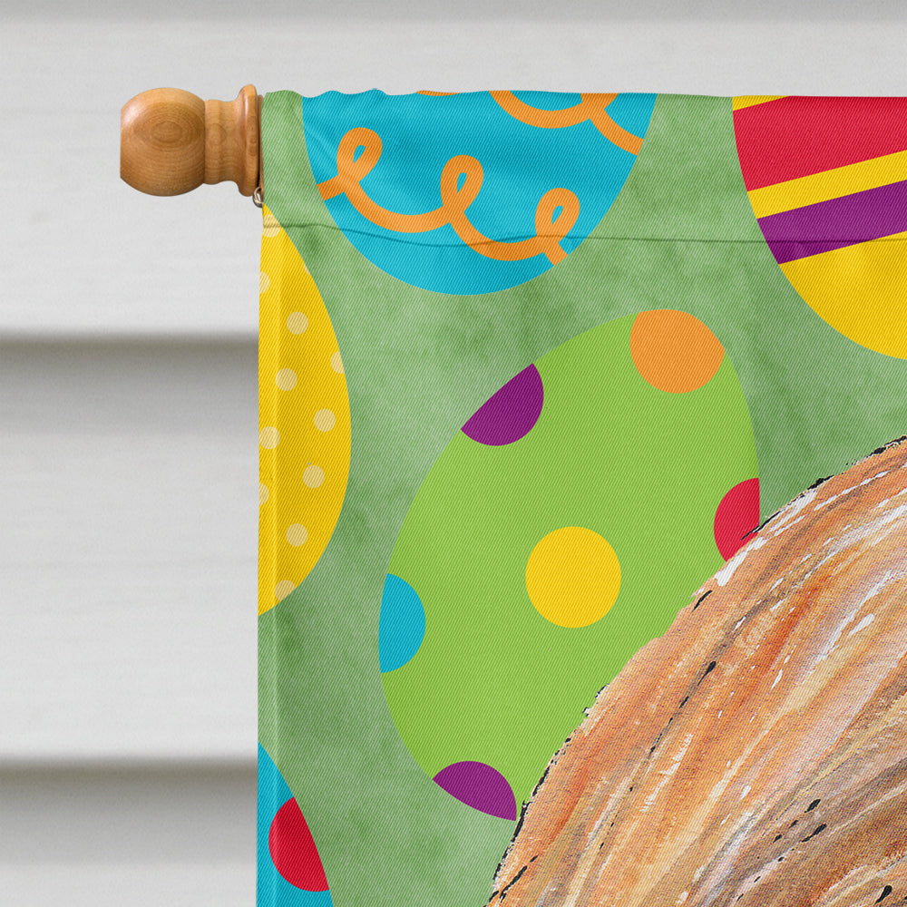 Afghan Hound Easter Eggtravaganza Flag Canvas House Size SC9500CHF
