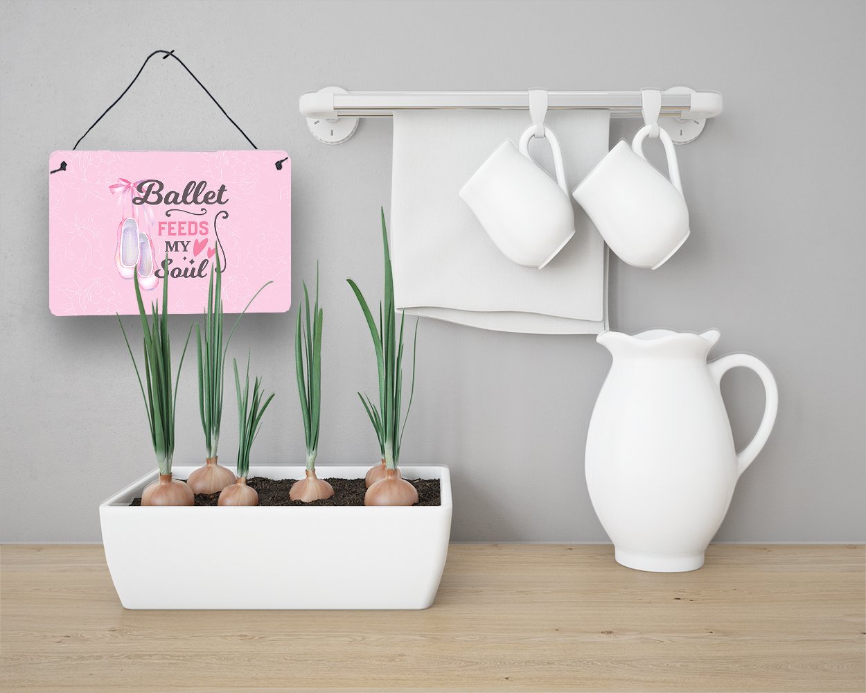 Ballet Feeds my Soul Wall or Door Hanging Prints