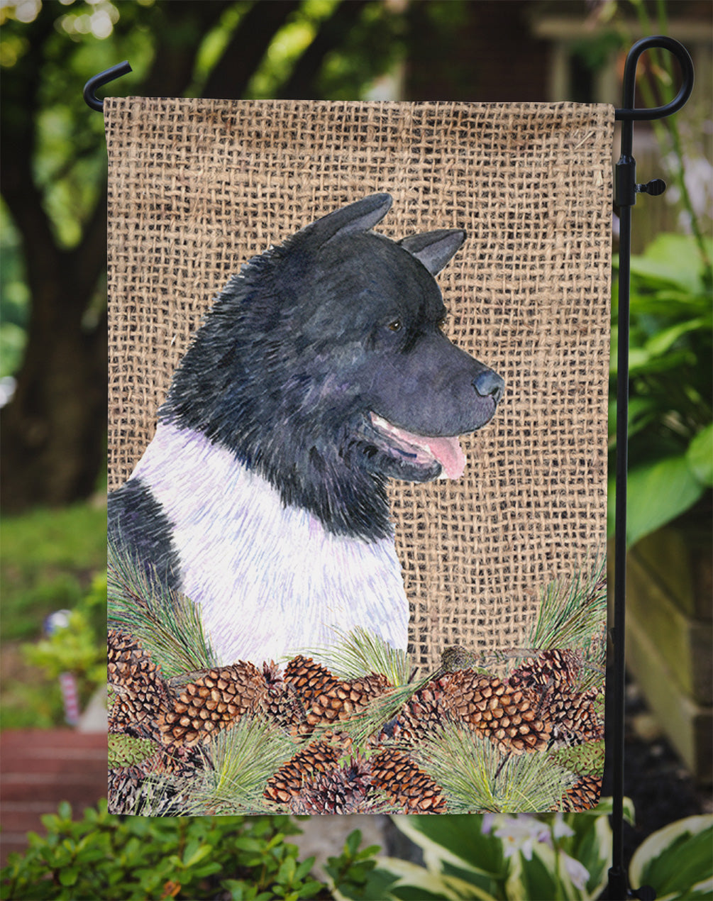Akita Garden Flag – Decorative Outdoor Yard Flag