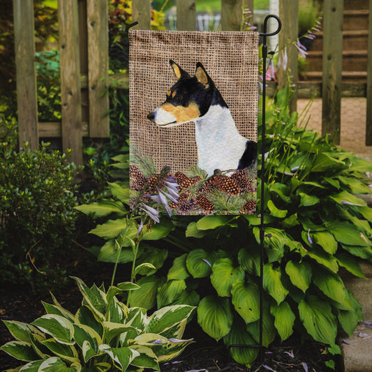 Basenji Garden Flag – Decorative Outdoor Yard Flag