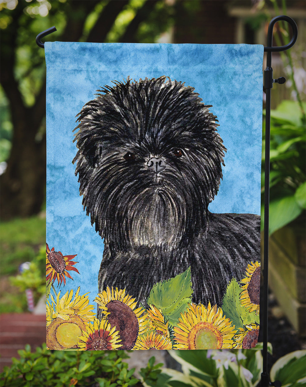 Affenpinscher Garden Flag – Decorative Outdoor Yard Flag