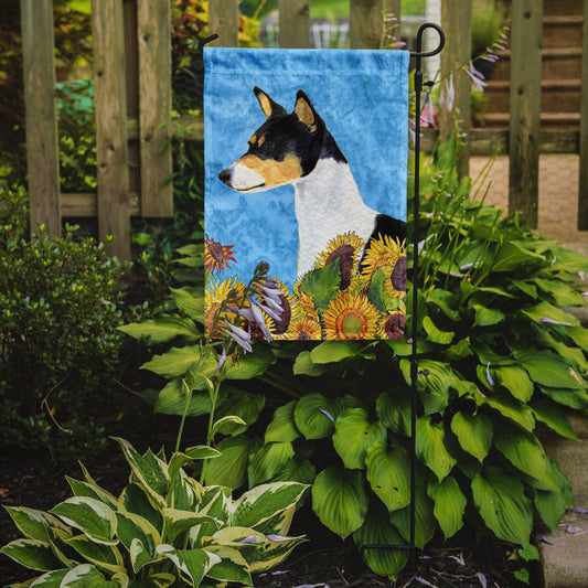 Basenji Garden Flag – Decorative Outdoor Yard Flag