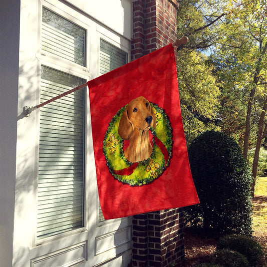 Dachshund Flag Canvas House Size