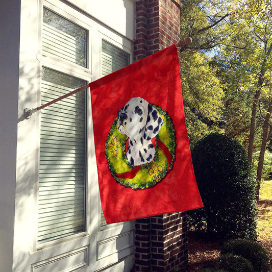 Dalmatian Flag Canvas House Size