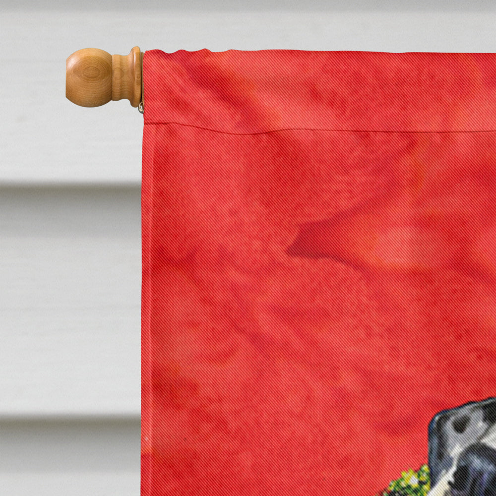 Dalmatian Flag Canvas House Size