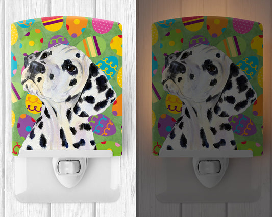 Dalmatian Easter Eggtravaganza Ceramic Night Light SS4837CNL