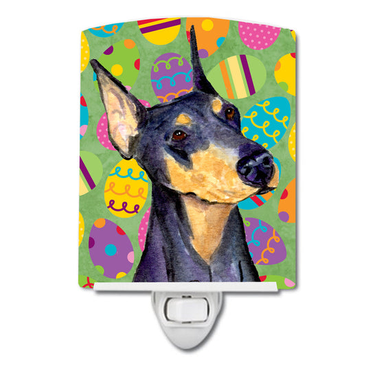 Doberman Easter Eggtravaganza Ceramic Night Light SS4840CNL