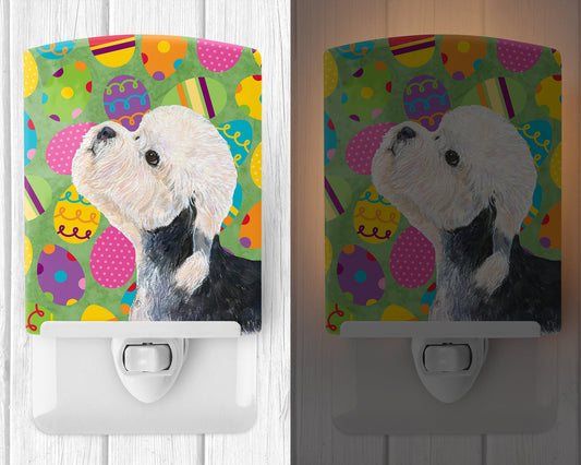 Dandie Dinmont Terrier Easter Eggtravaganza Ceramic Night Light SS4848CNL