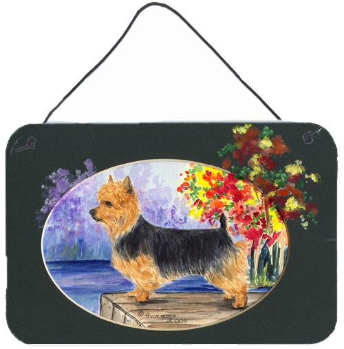 Australian Terrier Indoor Aluminium Metal Wall or Door Hanging Prints