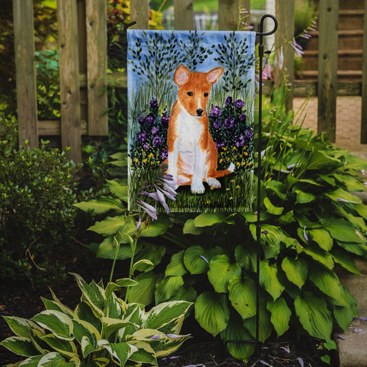 Basenji Garden Flag – Decorative Outdoor Yard Flag