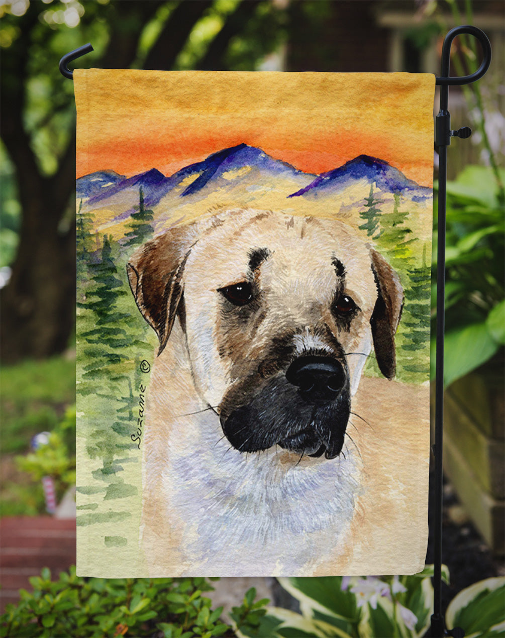 Anatolian Shepherd Garden Flag – Decorative Outdoor Yard Flag
