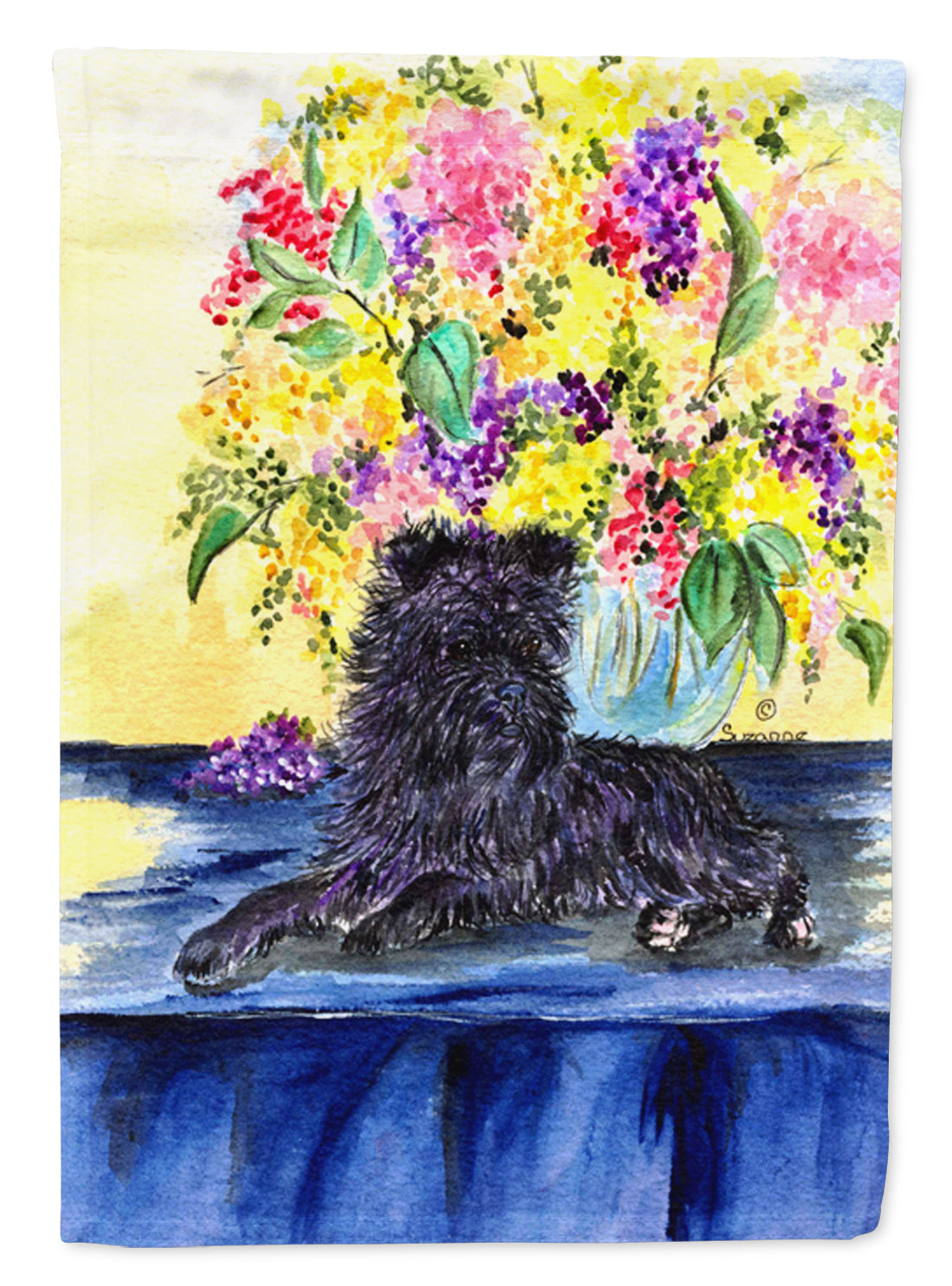 Affenpinscher Garden Flag – Decorative Outdoor Yard Flag