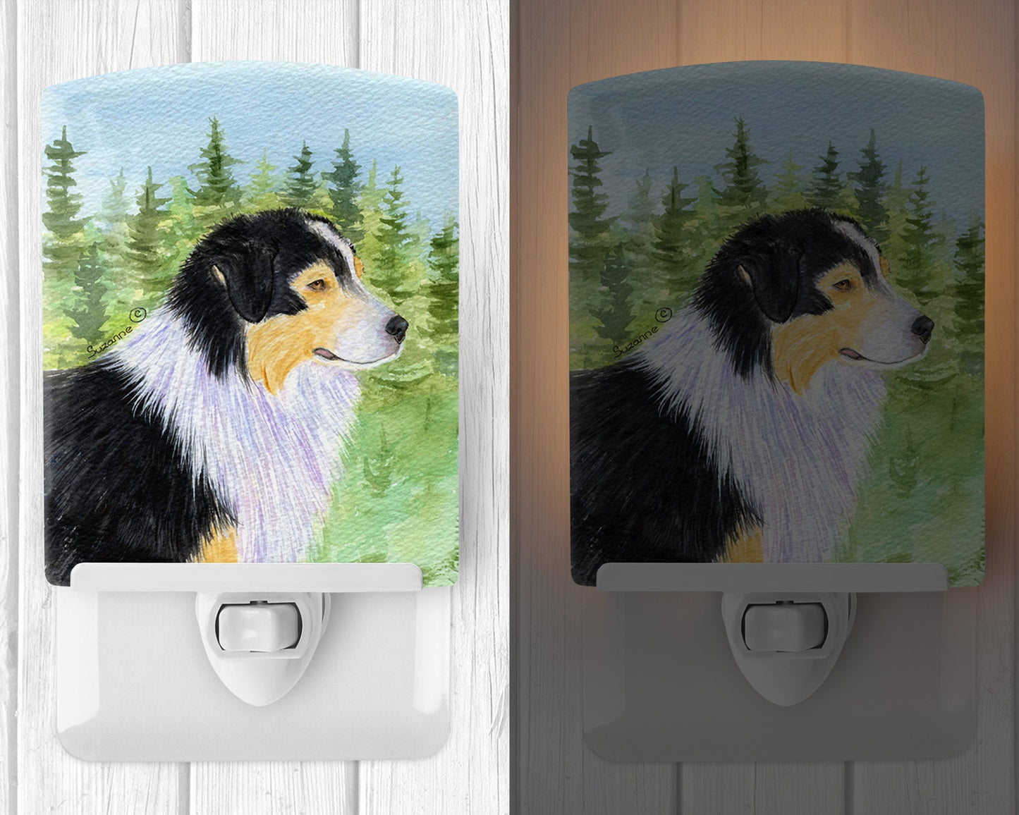 Australian Shepherd Ceramic Night Light SS8316CNL