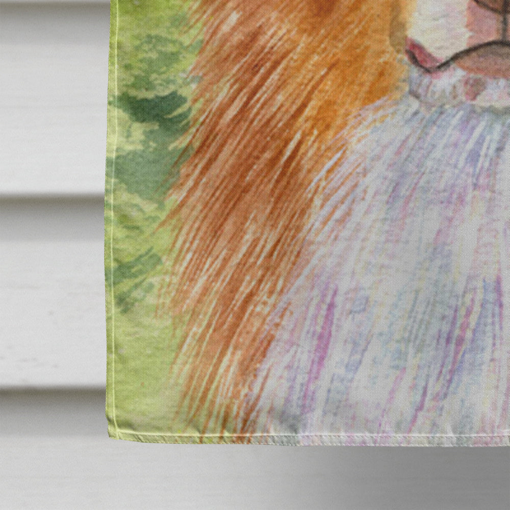 Australian Shepherd Flag Canvas House Size