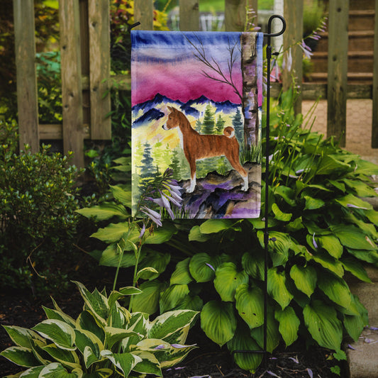 Basenji Garden Flag – Decorative Outdoor Yard Flag
