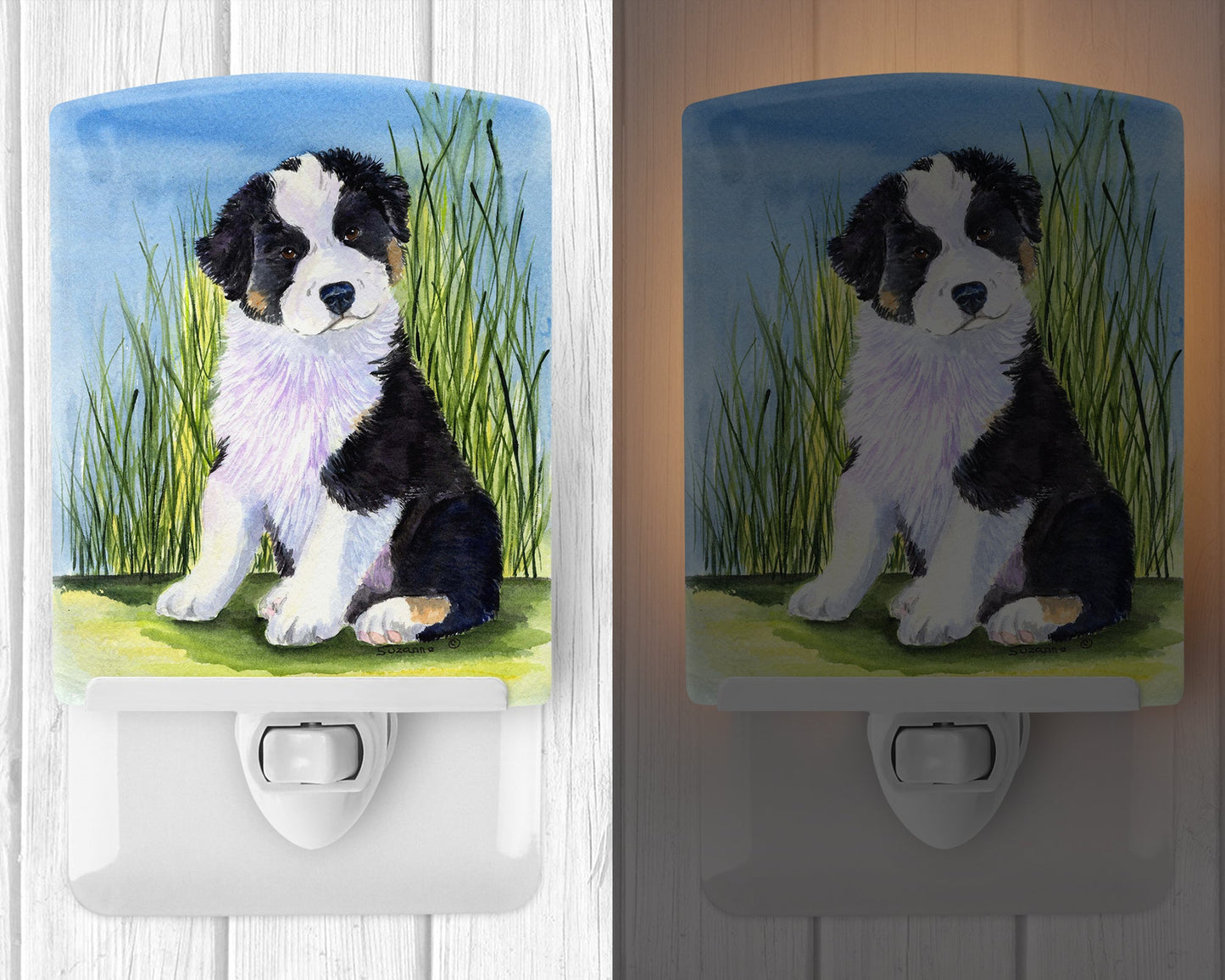 Australian Shepherd Ceramic Night Light SS8372CNL