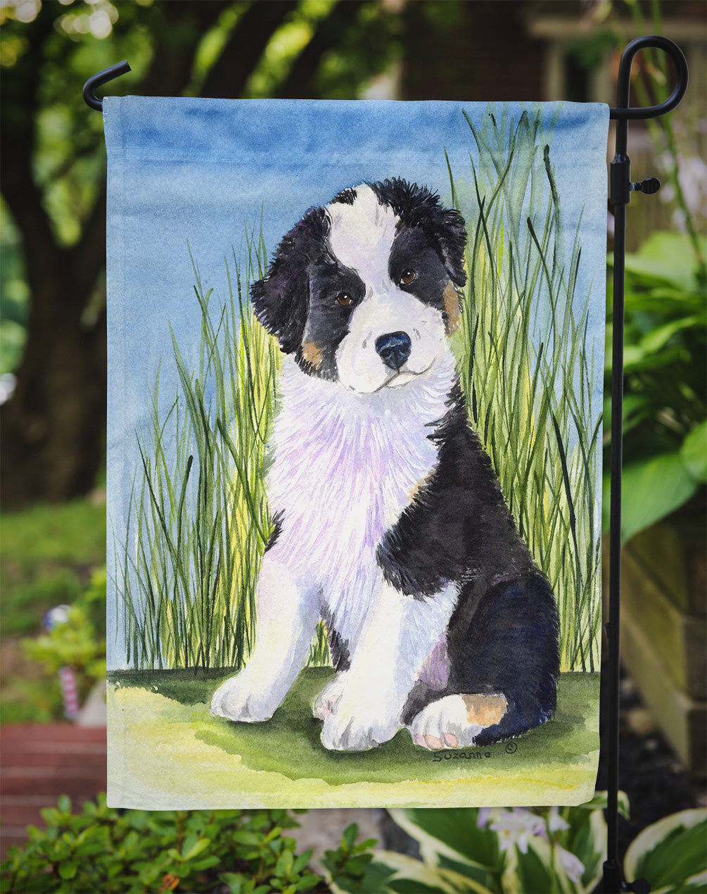 Australian Shepherd Garden Flag – Decorative Outdoor Yard Flag