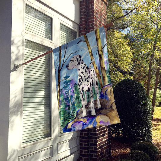 Dalmatian Flag Canvas House Size
