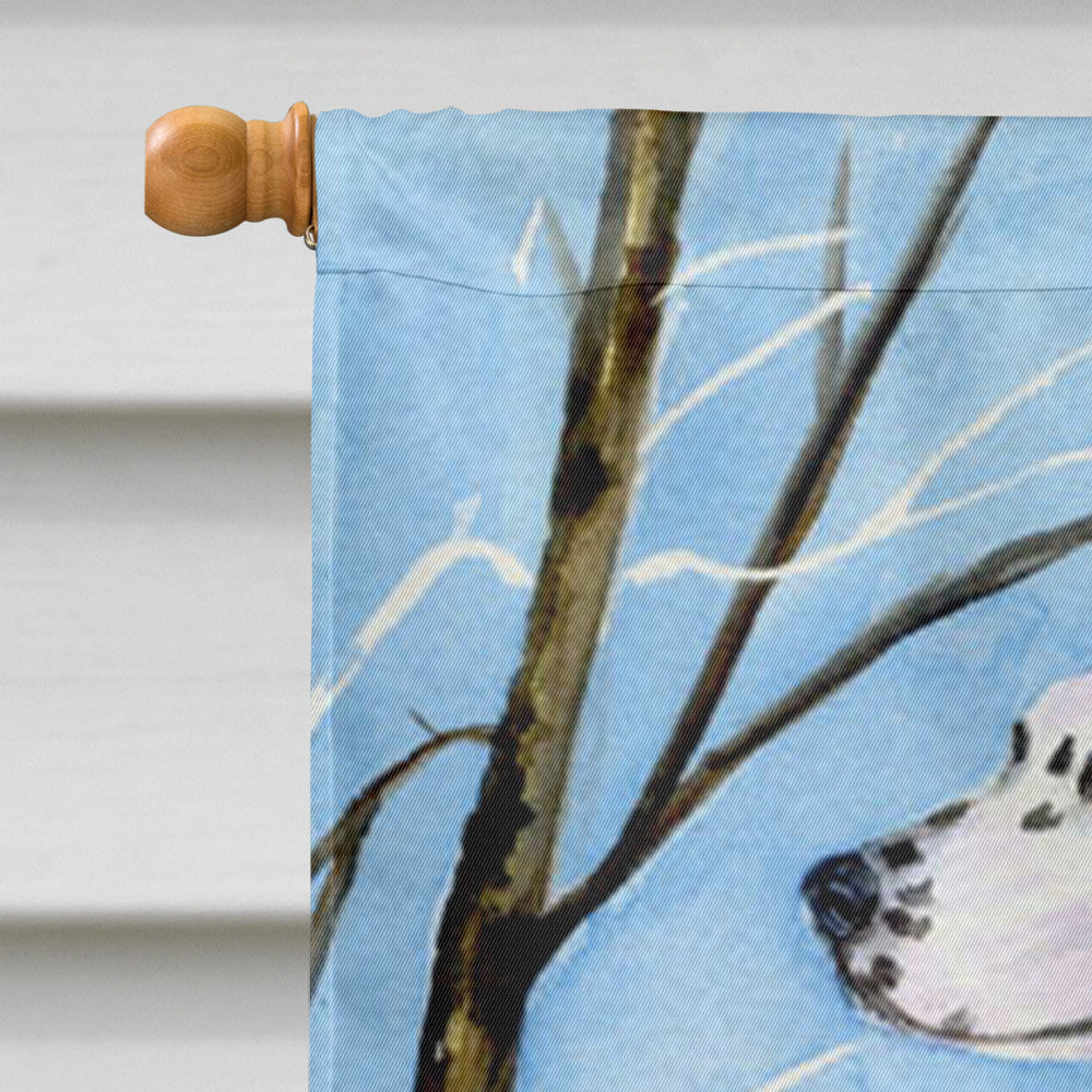 Dalmatian Flag Canvas House Size