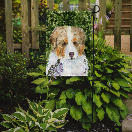 Australian Shepherd Garden Flag - Outdoor Decorative Yard Flag