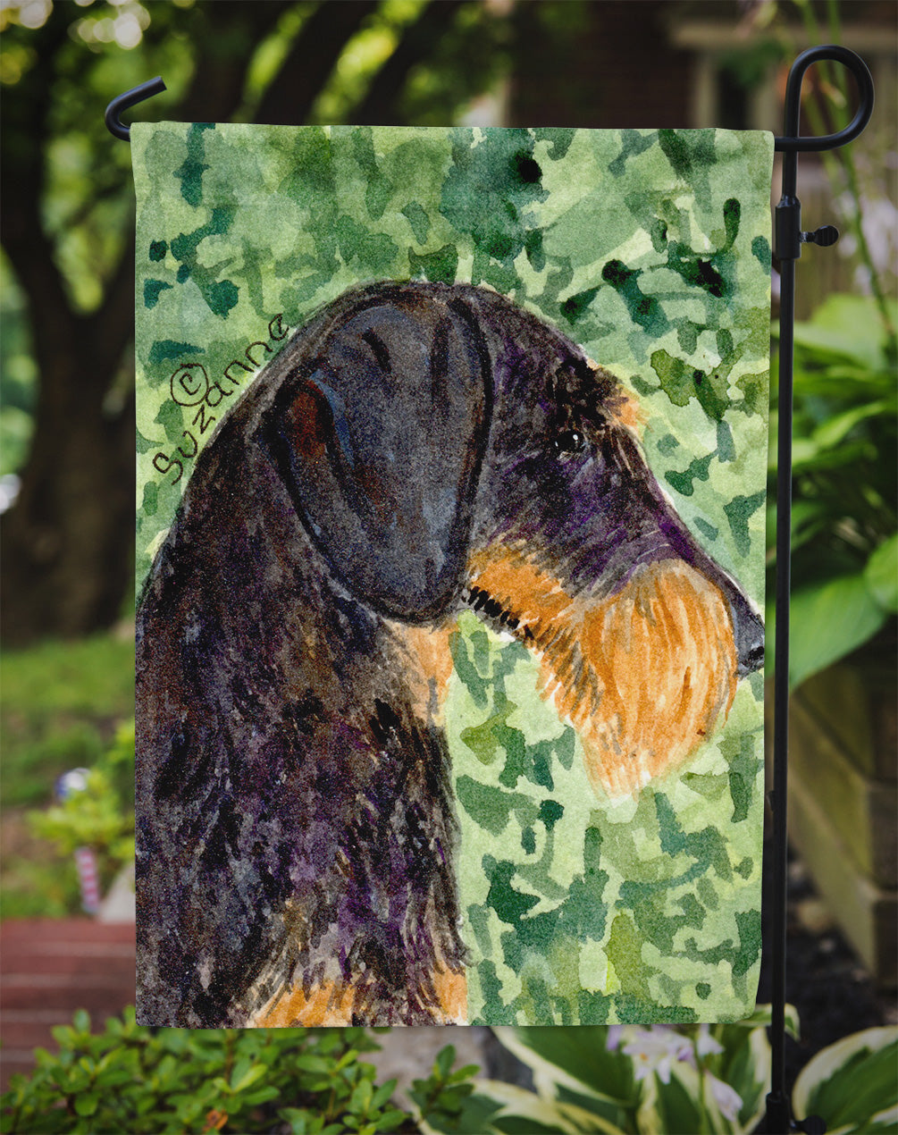 Dachshund Garden Flag - Outdoor Decorative Yard Flag