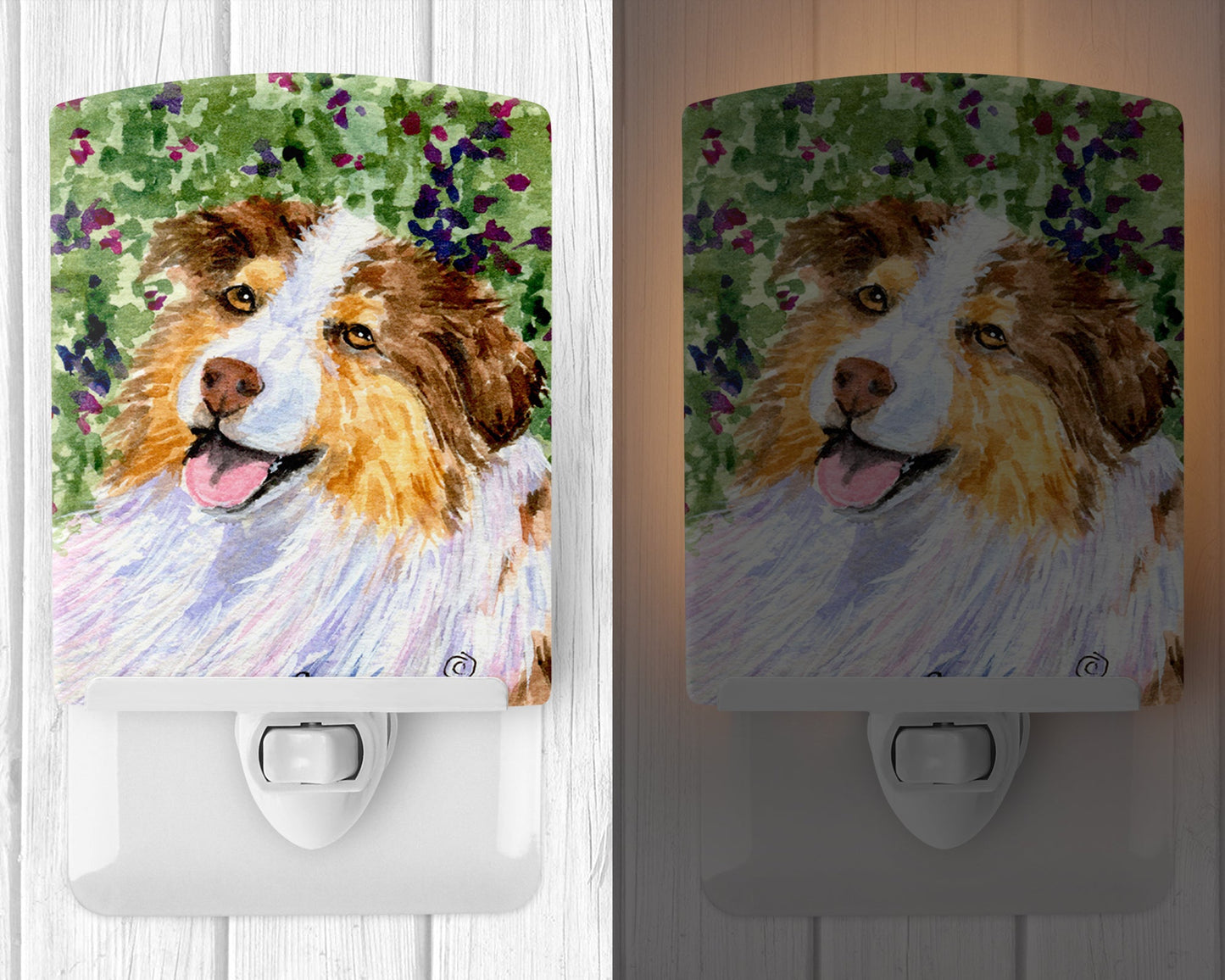 Australian Shepherd Ceramic Night Light SS8819CNL