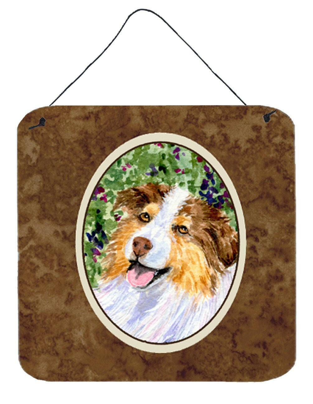 Australian Shepherd Aluminium Metal Wall or Door Hanging Prints