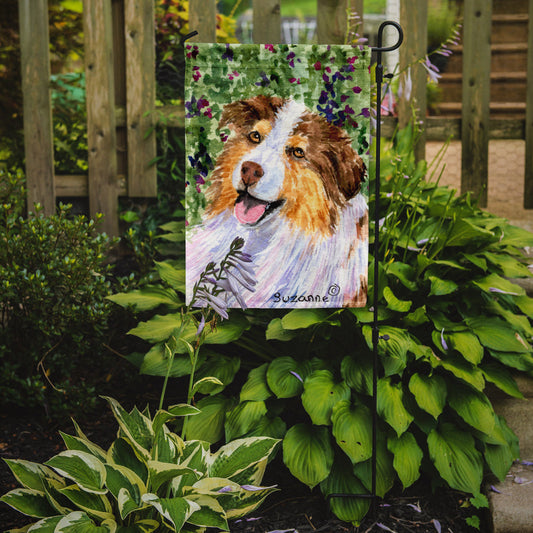 Australian Shepherd Garden Flag - Outdoor Decorative Yard Flag