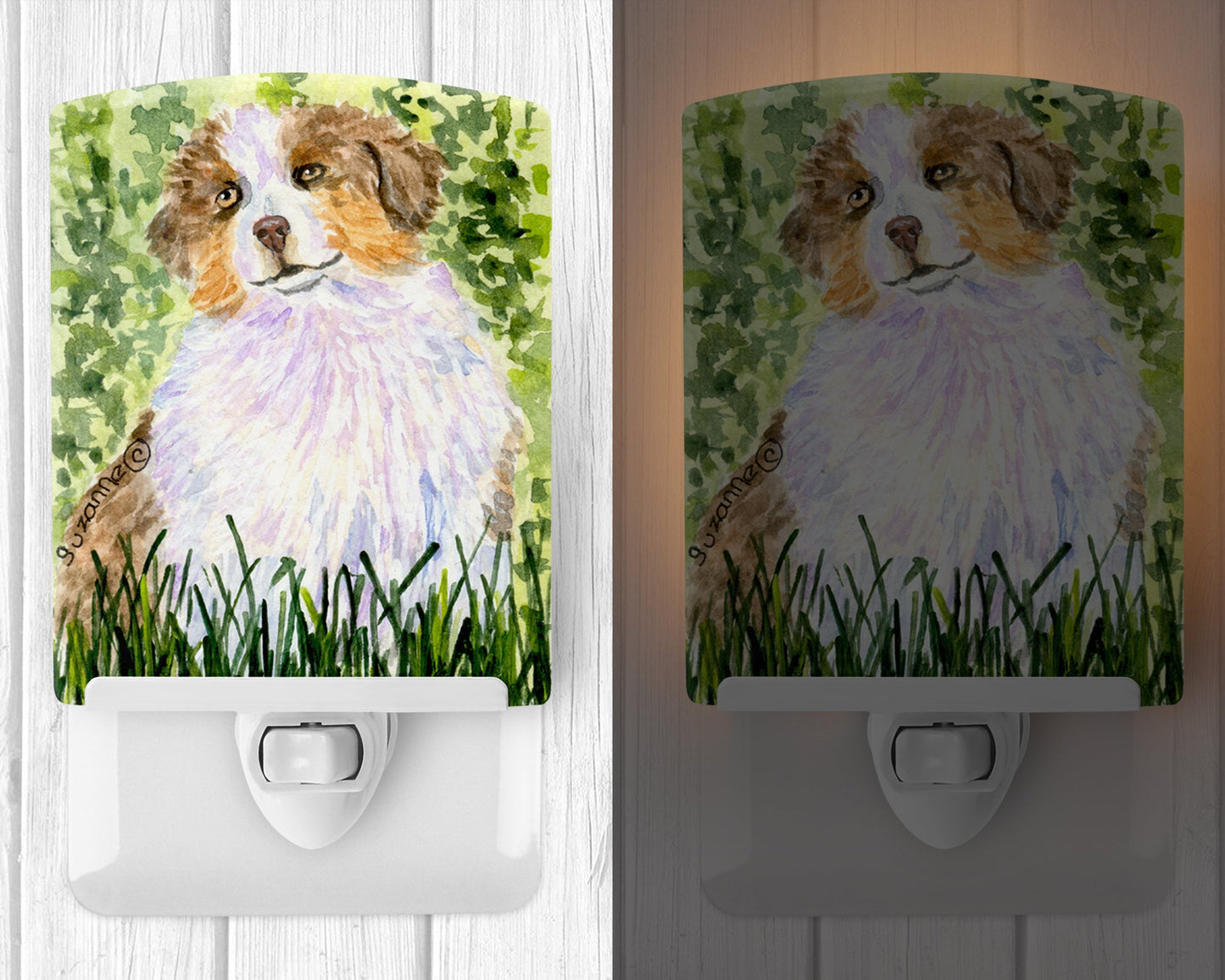Australian Shepherd Ceramic Night Light SS8844CNL