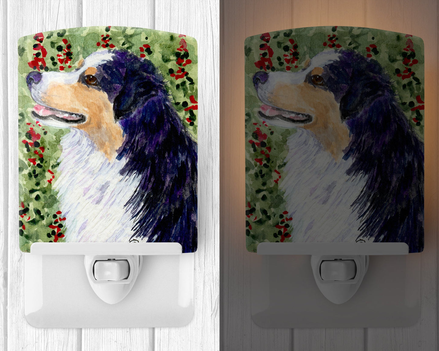 Australian Shepherd Ceramic Night Light SS8845CNL