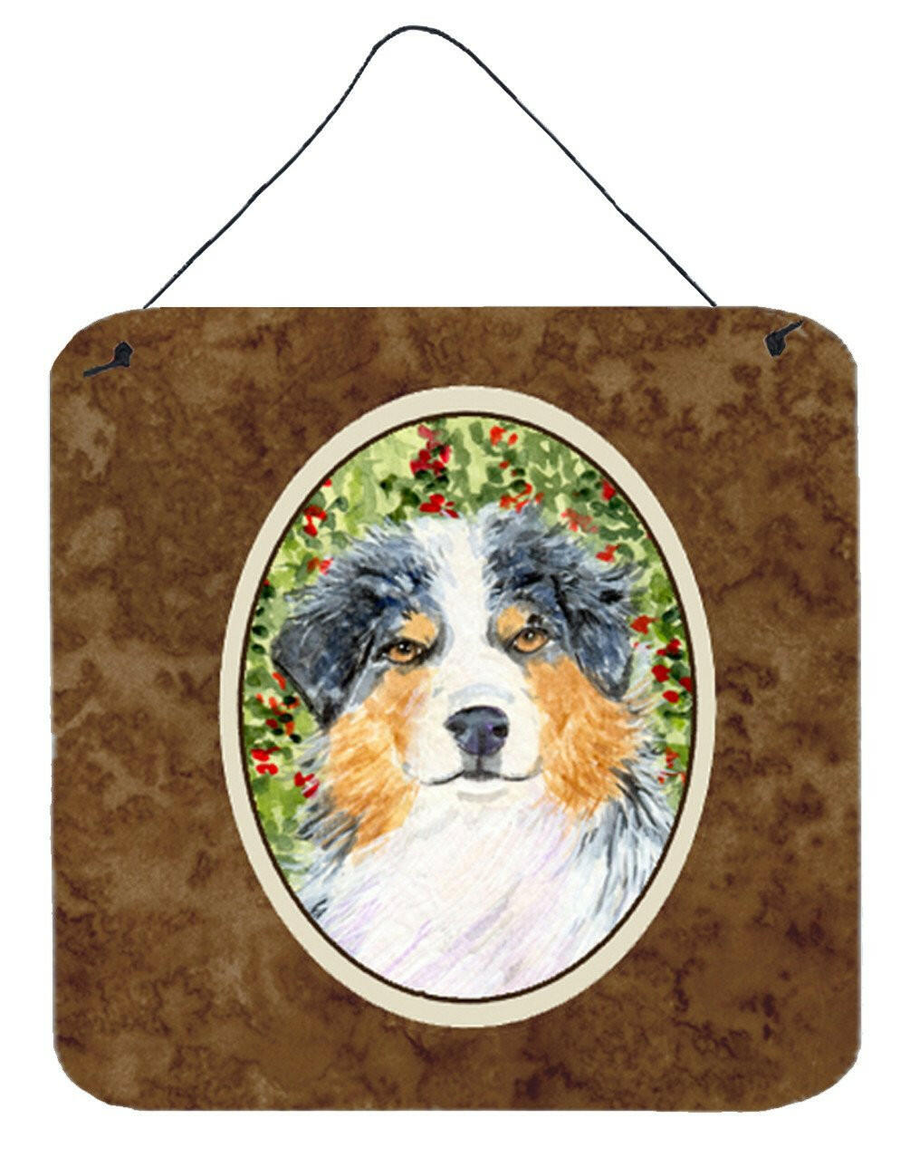 Australian Shepherd Aluminium Metal Wall or Door Hanging Prints