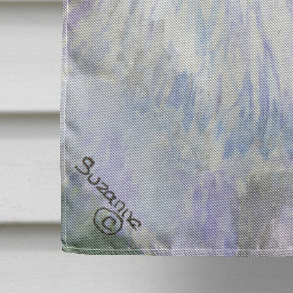 American Eskimo Flag Canvas House Size