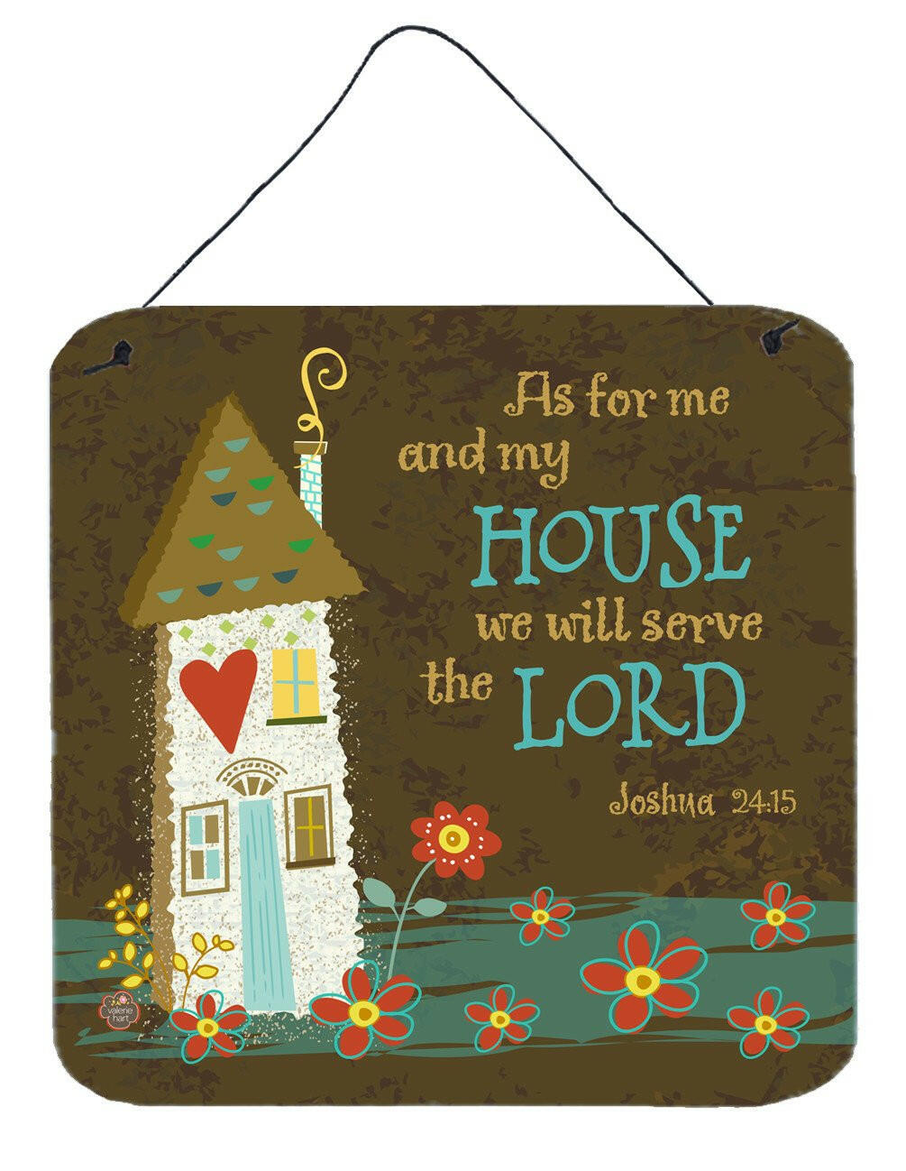 As For Me And My House Wall or Door Hanging Prints VHA3005DS66