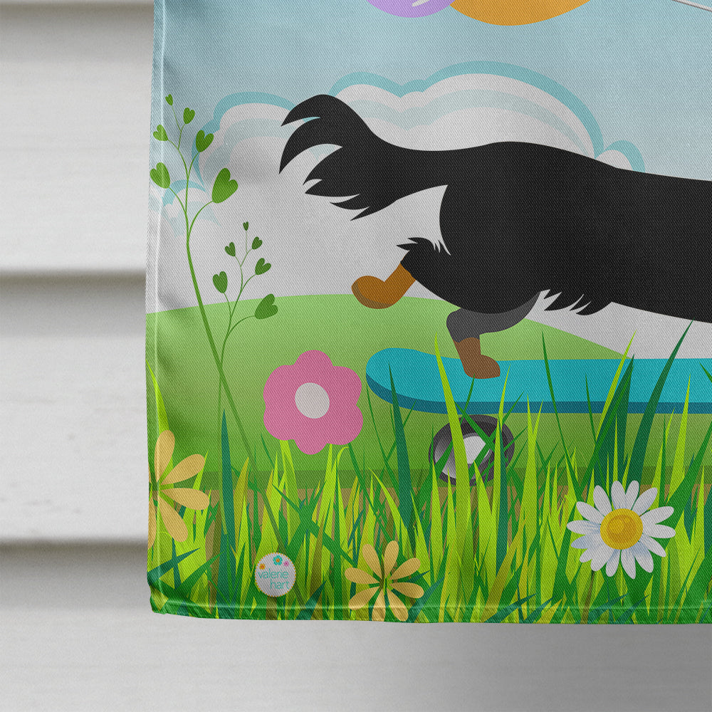 Happy Birthday Dachshund Flag Canvas House Size VHA3029CHF