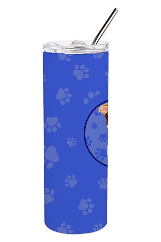 Australian Shepherd Red and White #2 Stainless Steel 20 oz Skinny Tumbler