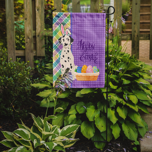 Dalmatian Easter Garden Flag – Decorative Outdoor Yard Flag