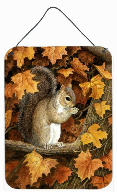 Autumn Grey Squirrel by Daphne Baxter Wall or Door Hanging Prints BDBA0388DS1216