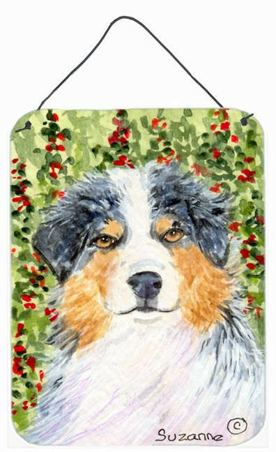 Australian Shepherd Aluminium Metal Wall or Door Hanging Prints