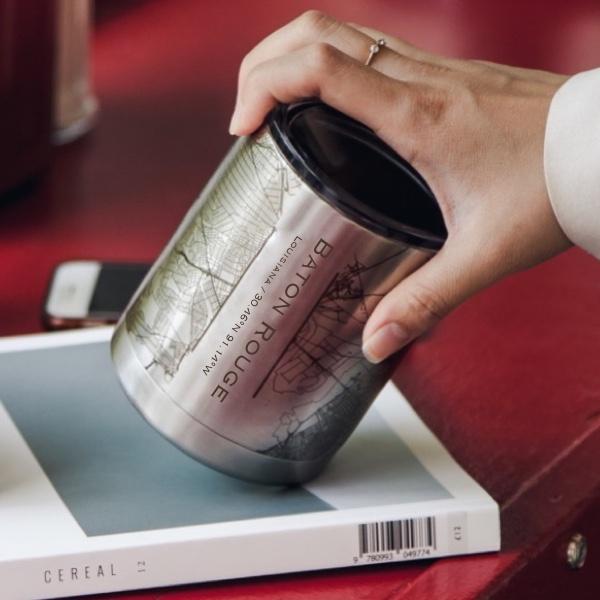 Baton Rouge - Louisiana Map Insulated Cup
